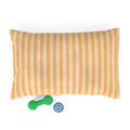 Striped Cozy Pet Bed – Soft Plush Dog & Cat Cushion