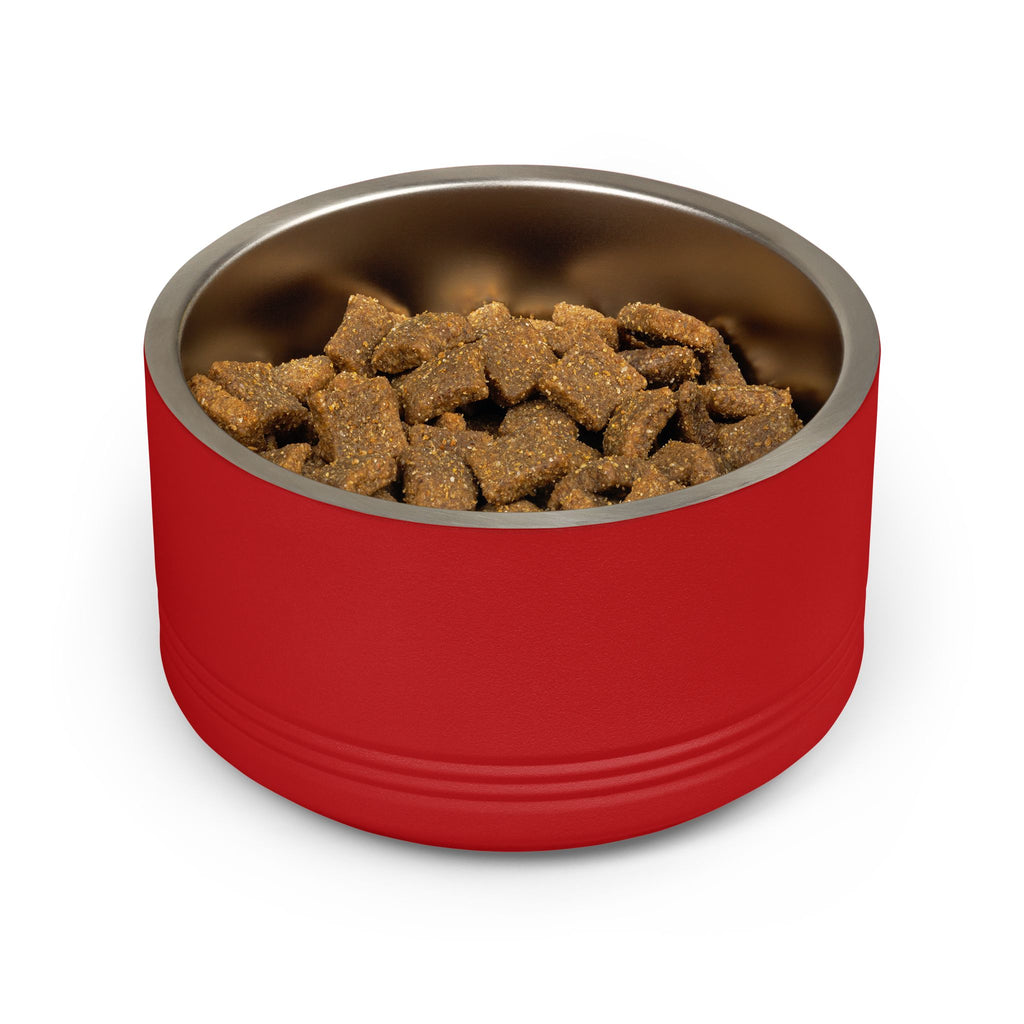 Custom Pet Bowl — Personalized 18oz Stainless Steel Dog & Cat Bowl (Add Name)