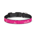 Pink Camouflage Clip-On Pet Collar | Adjustable Dog Collar