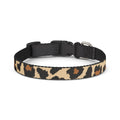 Leopard Print Clip-On Pet Collar | Adjustable Stylish Dog Collar