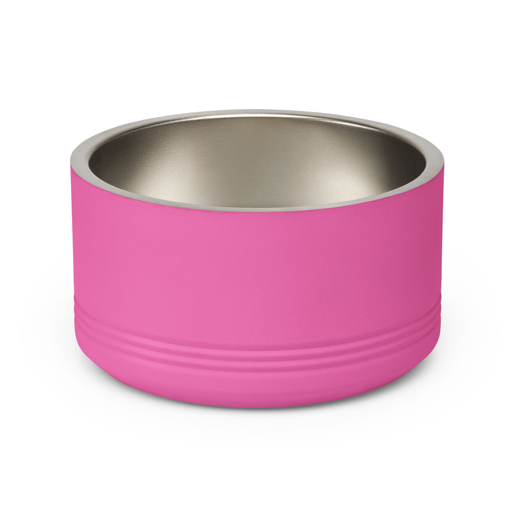 Custom Pet Bowl — Personalized 18oz Stainless Steel Dog & Cat Bowl (Add Name)