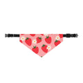 Strawberry Daisy Clip-On Pet Bandana