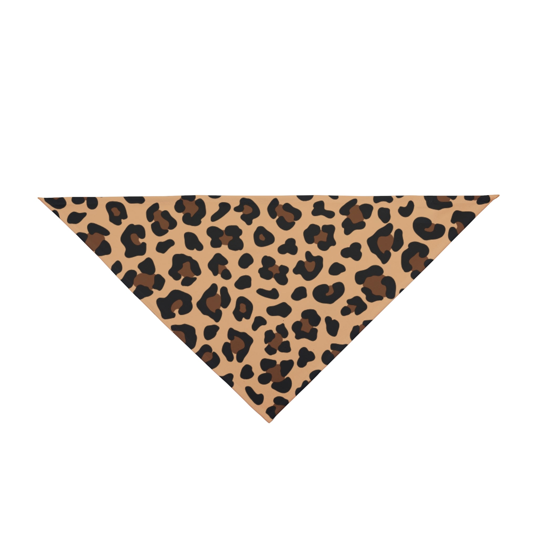 Leopard Print Pet Bandana | Chic Animal Print Dog & Cat Accessory