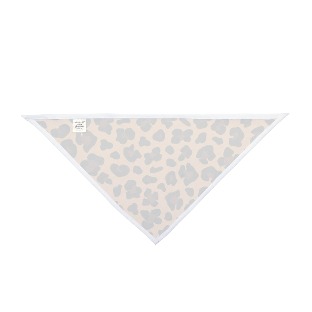 Leopard Print Pet Bandana | Chic Animal Print Dog & Cat Accessory