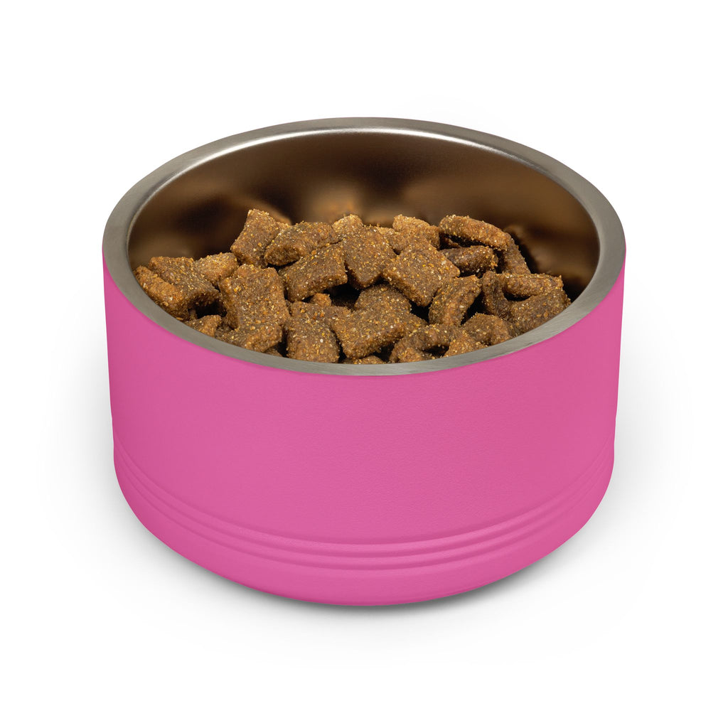 Custom Pet Bowl — Personalized 18oz Stainless Steel Dog & Cat Bowl (Add Name)