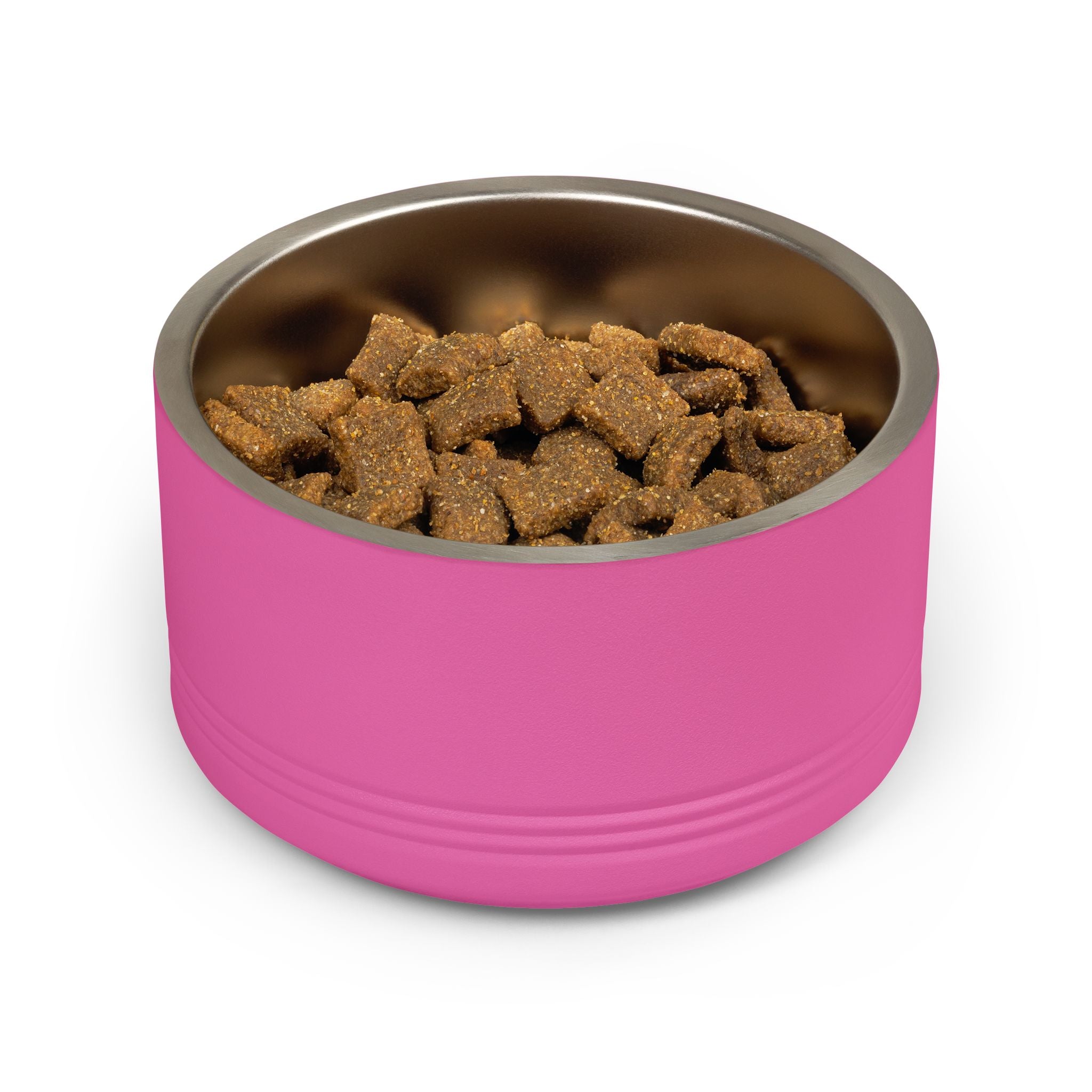Custom Pet Bowl — Personalized 18oz Stainless Steel Dog & Cat Bowl (Add Name)