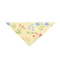 Floral Spring Pet Bandana | Pastel Wildflower Dog & Cat Scarf