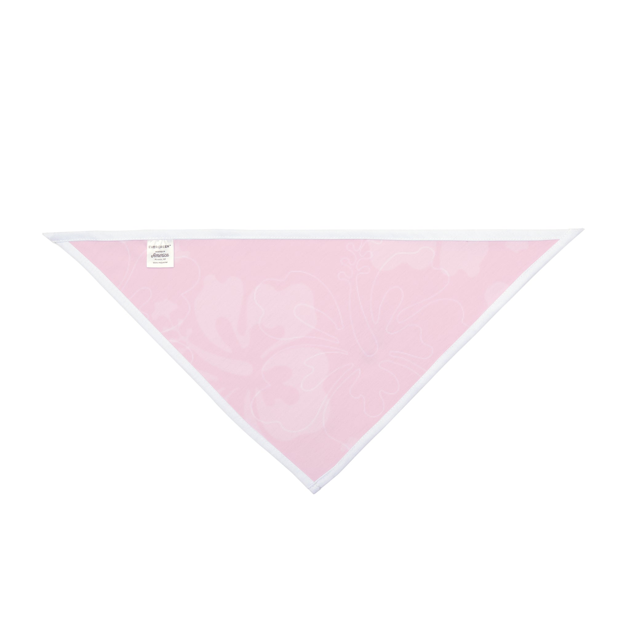 Pink Hibiscus Pet Bandana | Floral Dog & Cat Scarf
