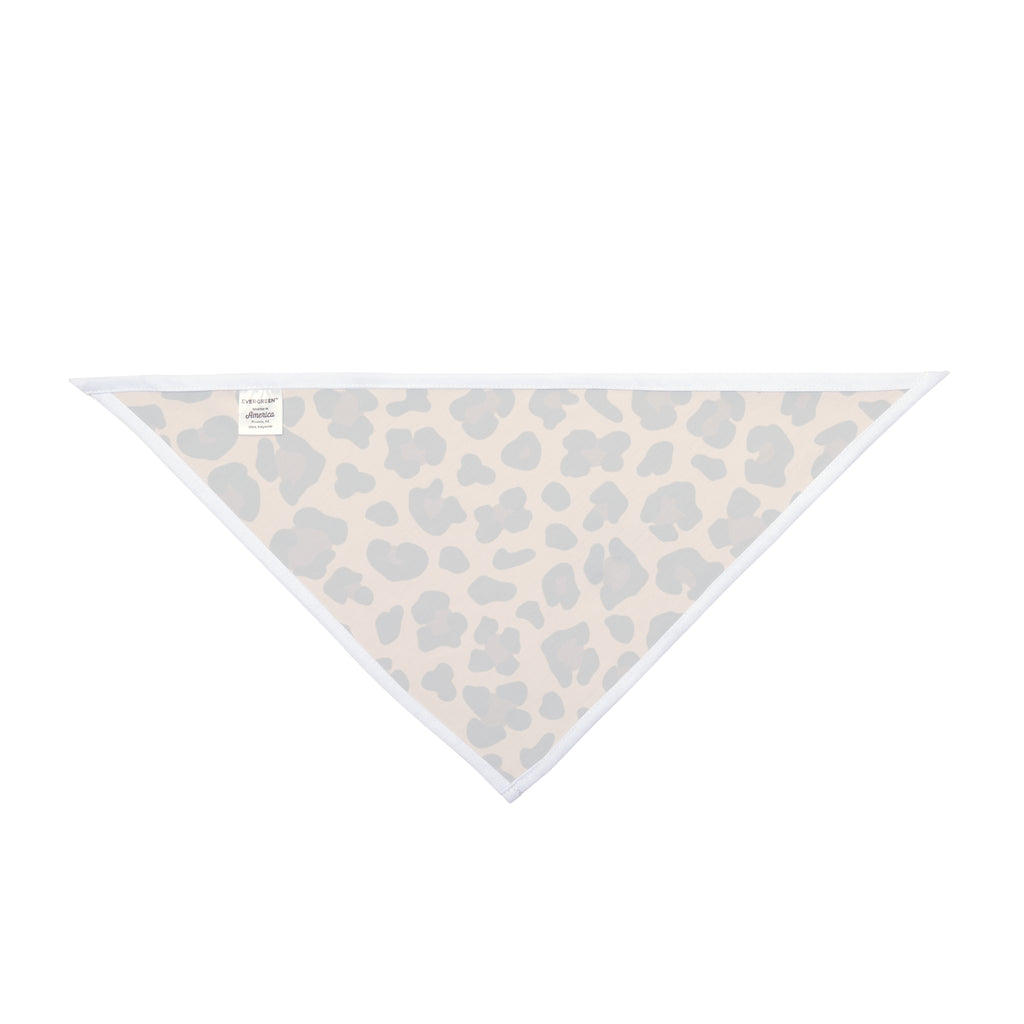 Leopard Print Pet Bandana | Chic Animal Print Dog & Cat Accessory