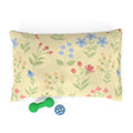 Floral Pastel Pet Bed | Cozy Spring Garden Dog & Cat Cushion