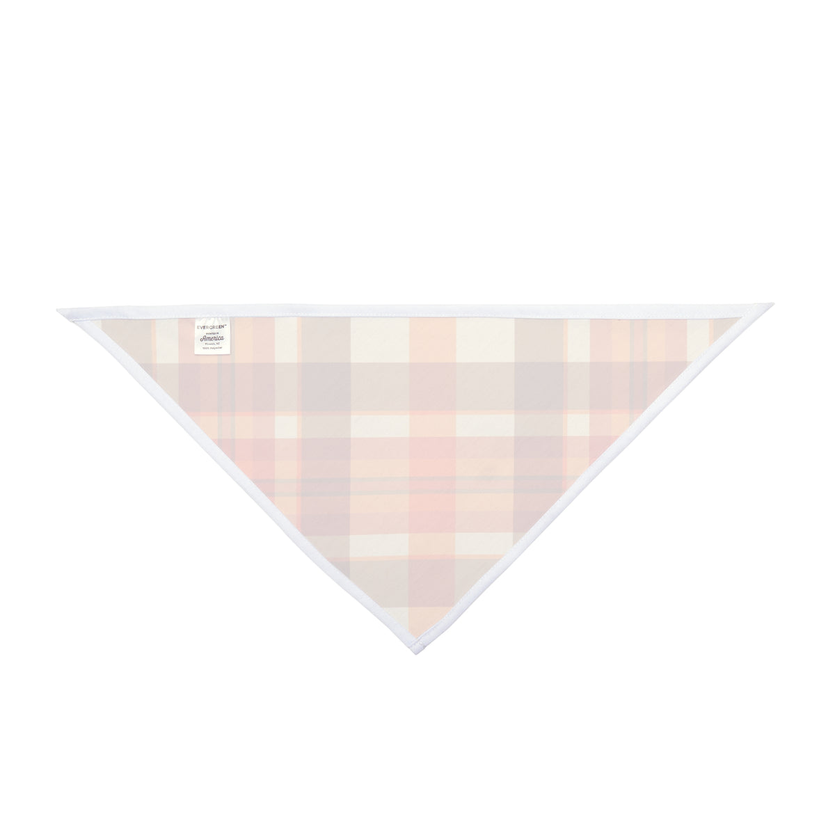 Autumn Plaid Pet Bandana – Orange & Brown Fall Dog Bandana